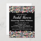 Budget Bridal Dusche Einladung Modern Boho Einfach (Vorne/Hinten)