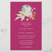 BUDGET Bridal Dusche Einladungen Custom Colors (Vorderseite)