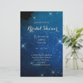 BUDGET Bridal Dusche Einladungen Custom Colors (Stehend Vorderseite)