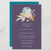 BUDGET Bridal Dusche Einladungen Custom Colors (Vorne/Hinten)