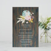 BUDGET Bridal Dusche Einladungen Custom Colors (Stehend Vorderseite)