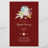 BUDGET Bridal Dusche Einladungen Custom Colors (Vorderseite)