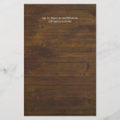 BUDGET Bridal Dusche Einladungen Custom Colors (Rückseite)