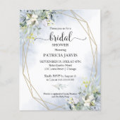 Budget Bridal Dusche Einladungen Grüne (Vorderseite)