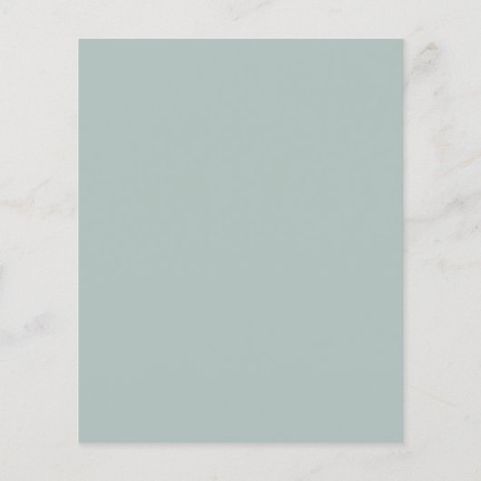 Budget Bridal Luncheon Eukalyptus Greenery (Rückseite)