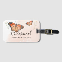 BUDGET Bridesmaid Brautparty gibt BUTTERFLIES