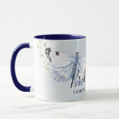 BUDGET Bridesmaid Brautparty gibt BUTTERFLIES Tasse (Links)