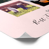 BUDGET Bridesmaid gibt FOTO COLLAGE Quotes BESTE F Poster (Ecke)