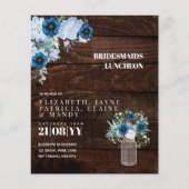 BUDGET Bridesmaiers Mittagessen Brunch Blumenstrau (Vorderseite)