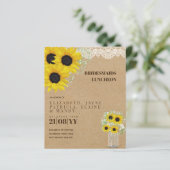 BUDGET Bridesmaiers Mittagessen Brunch Blumenstrau (Stehend Vorderseite)