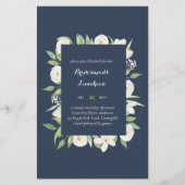 BUDGET Bridesmaiers Mittagessen Brunch Blumenstrau (Vorderseite)