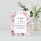 Budget Brunch & Bubbly Boho Lila Brautparty (Stehend Vorderseite)