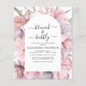 Budget Brunch & Bubbly Boho Lila Brautparty (Vorderseite)