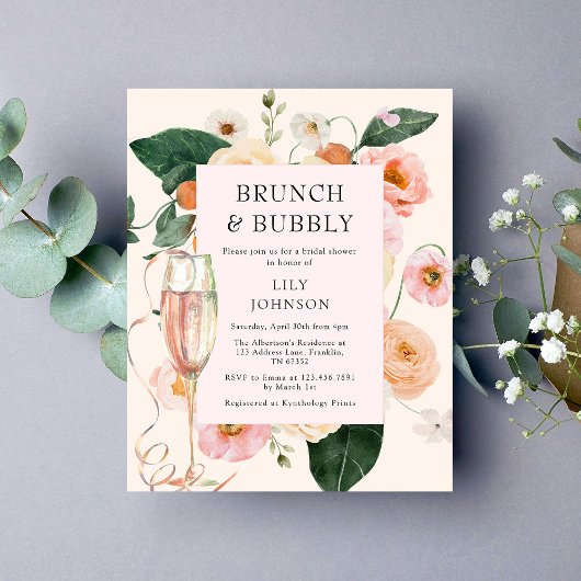 Budget Brunch & Bubbly Brautparty