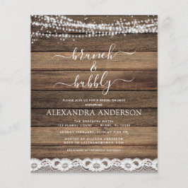 Budget Brunch & Bubbly Rustikales Bauernhaus