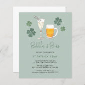 Budget Bubbles & Brews St Patricks Day Party (Vorne/Hinten)