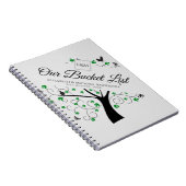 BUdget Bucket List für Newlyweds Keepake Journal Notizblock (Rechte Seite)