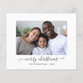 BUDGET Buffalo Karierte Skripte Frohe Weihnachten  (Vorderseite)