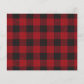 Budget Buffalo Karo 3 Foto Frohe Weihnachten Flyer (Hinten)