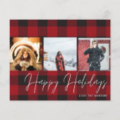 Budget Buffalo Karo 3 Foto Happy Holidays (Vorderseite)