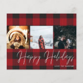 Budget Buffalo Karo 3 Foto Happy Holidays Flyer (Vorne)