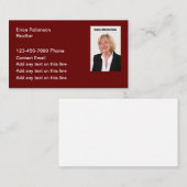 Budget Bulk Beruflich Business Portrait Foto Visitenkarte (Vorne/Hinten)