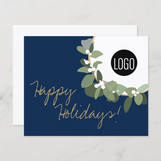 Budget Bulk Blue Gold Moderne Wache Ihr Logo (Vorne/Hinten)