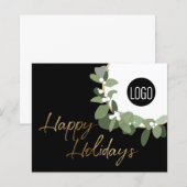 Budget Bulk Moderner Kranz mit Ihrem Logo-Happy (Vorne/Hinten)