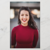 Budget Burgund & Pink Floral Fr Grad Party Foto (Rückseite)