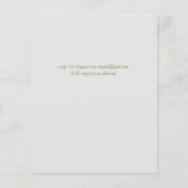 Budget Burgundy Blue Pink Rose Wedding Verlobung (Rückseite)