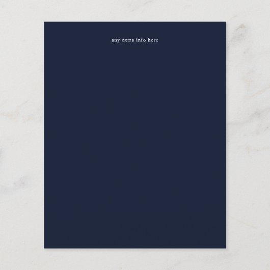 Budget Burgundy Marsala Floral NVY Änderung der Pl (Rückseite)