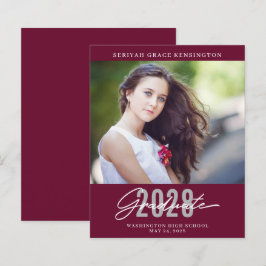 Budget Burgundy Moderner Eleganter Abschluss