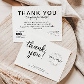 Budget Business Logo Company Vielen Dank für Ihren