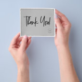 Budget Business Logo Social QR Code Vielen Dank Flyer (Gruppe)