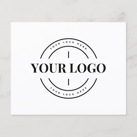 Budget Business-Logo Vielen Dank, dass Sie sich am (Rückseite)