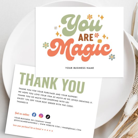 Budget Business Name Sie sind Magic Retro Vielen D