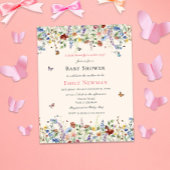 Budget Butterfly auf dem Weg | Floral Baby Dusche