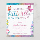 Budget Butterfly Thema Frühjahrsdusche laden (Vorderseite)