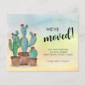 Budget Cacti Mouncement-Karte (Vorderseite)