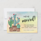 Budget Cacti Mouncement-Karte Mitteilungskarte (Vorderseite)