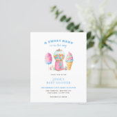 BUDGET CandyBlue Süße Babyparty steht bevor (Stehend Vorderseite)