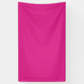 BUDGET CERISE PINK Moderne Core Wedding Banner (Vertikal)