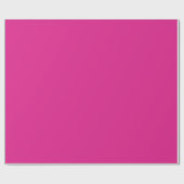 BUDGET CERISE PINK Moderne Core Wedding Geschenkpapier (Flach)