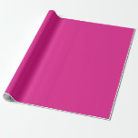BUDGET CERISE PINK Moderne Core Wedding Geschenkpapier<br><div class="desc">Trending Cerise Pink monochrome Hochzeitsvorlage - Teil einer Sammlung,  die Einladungen für Hochzeiten,  Foto speichern Sie die Daten,  rsvps,  leere Vorlagenhintergründe und mehr.</div>