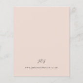 Budget ChampagneBeigeOrangeRustikale Blumenzwiebel (Rückseite)