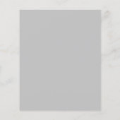 Budget Champagner Flasche Bridal Dusche Einladung (Rückseite)