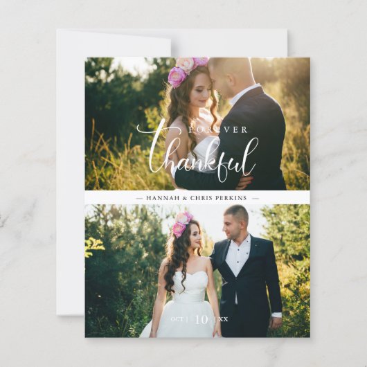 Budget Chic 2 Photos Collage Hand Lettered (Vorderseite)