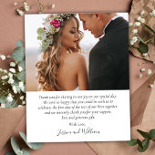 Budget Chic Calligraphy 2 Foto Wedding Vielen Dank