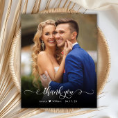 Budget Chic Calligraphy 2 Foto Wedding Vielen Dank