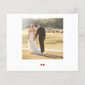 Budget chic Drehbuch 2 Fotos Hochzeit Liebe danke (Rückseite)